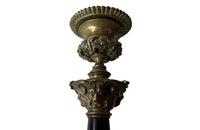 MATCHED PAIR OF FRENCH RESTORATION CANDLESTICKS