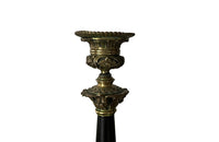 MATCHED PAIR OF FRENCH RESTORATION CANDLESTICKS