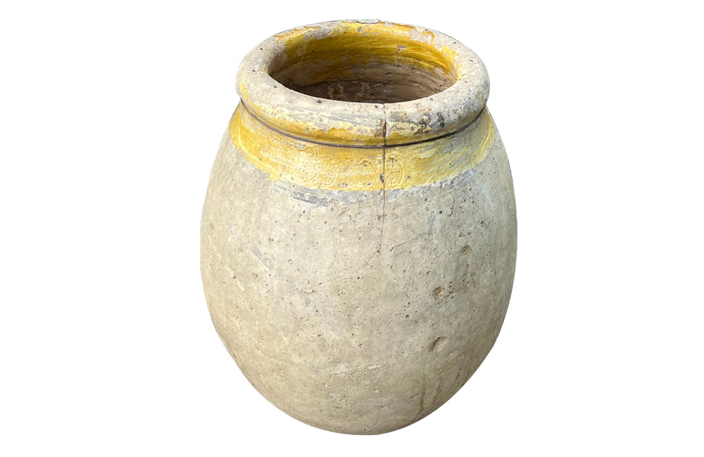 Large Late 17th to Early 18th Century French Large Biot Pot - French Garden Antiques - Biot Jarre -Antique Pottery - French Antique Pottery - French Antiques - Garden Antiques - Garden Decoration - Antique Shops Tetbury - AD & PS Antiques