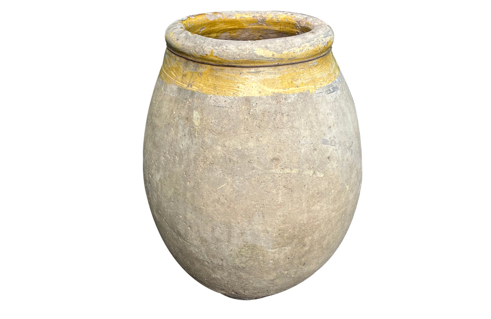 Large Late 17th to Early 18th Century French Large Biot Pot - French Garden Antiques - Biot Jarre -Antique Pottery - French Antique Pottery - French Antiques - Garden Antiques - Garden Decoration - Antique Shops Tetbury - AD & PS Antiques