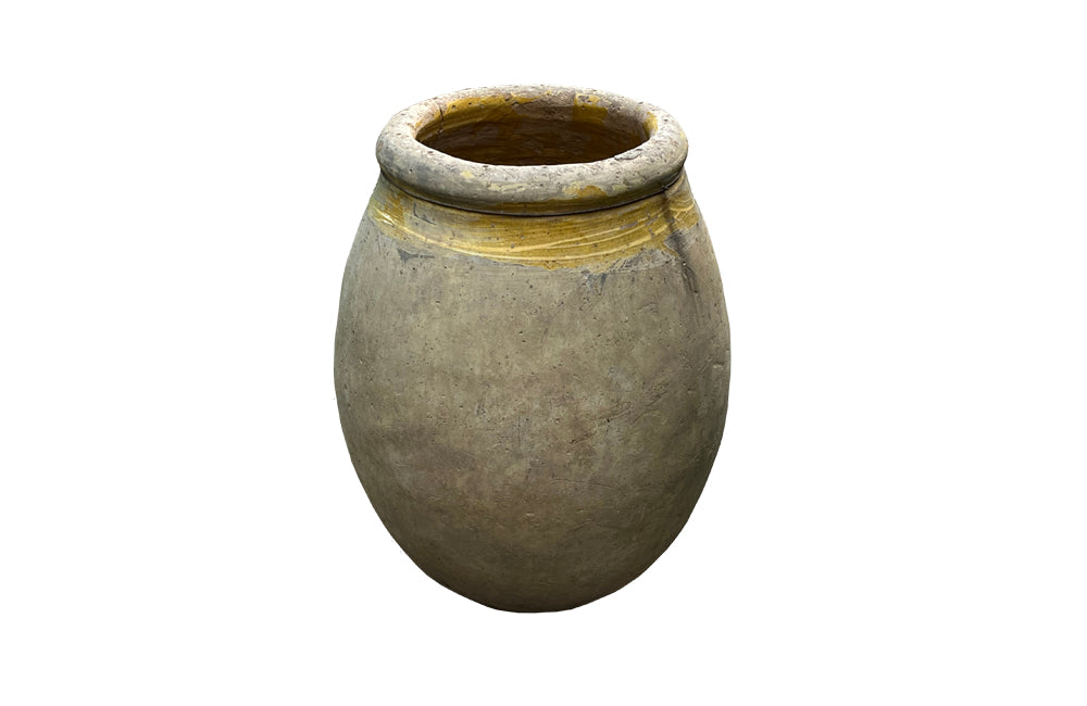 Large Late 17th to Early 18th Century French Large Biot Pot - French Garden Antiques - Biot Jarre -Antique Pottery - French Antique Pottery - French Antiques - Garden Antiques - Garden Decoration - Antique Shops Tetbury - AD & PS Antiques