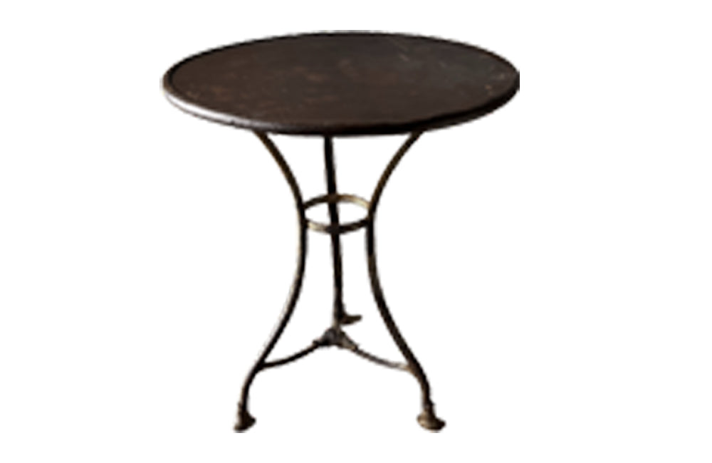 FRENCH ANTIQUE ARRAS IRON TABLE