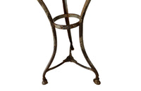 FRENCH ANTIQUE ARRAS IRON TABLE