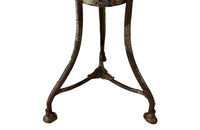 FRENCH ANTIQUE ARRAS IRON TABLE