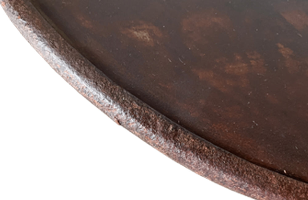 FRENCH ANTIQUE ARRAS IRON TABLE