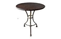 FRENCH ANTIQUE ARRAS IRON TABLE