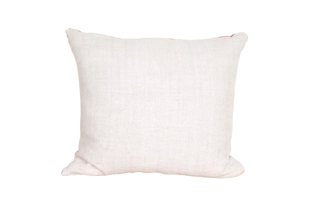 Swedish Sampler Cushion - Antique Textiles- Antique Cushions - Swedish Antiques - Swedish Antiques - Antique Samplers-AD & PS Antiques