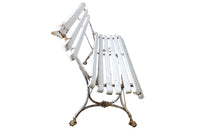 French Arras Garden Bench-French Antique Garden Bench-Garden Antiques-Arras Garden Furniture-AD & PS Antiques