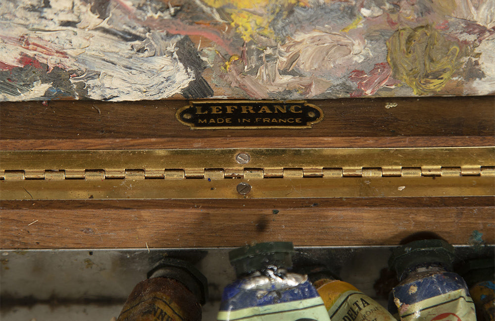 Vintage Artists Paint Box & Palette Set - French Antiques - Decorative Accessories - Artists Palette- Paint Box -AD & PS Antiques