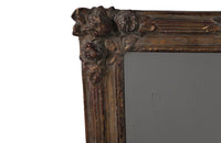 19th Century Papier Mache Framed Mirror - French Antique Mirrors - Mirrors -Papier Mache - Trompe L'oeil - French Decorative Antiques -AD & PS Antiques