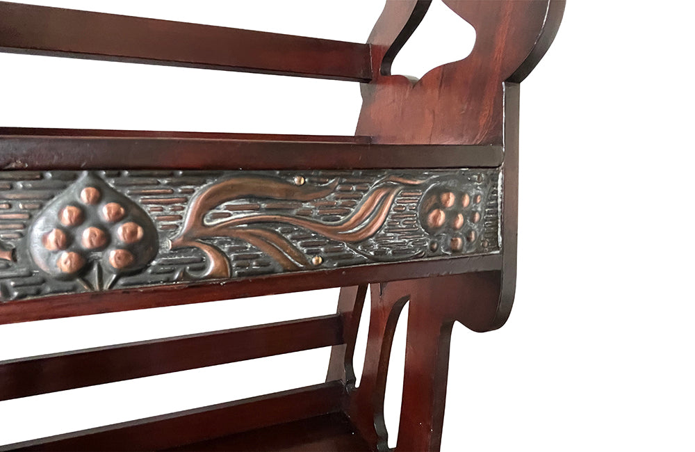 Small Art Nouveau Book Shelves - Decorative Antiques - Art Nouveau Furniture - Aesthetic Movement - Arts & Crafts - English Antiques - Fine Antiques - AD & PS Antiques