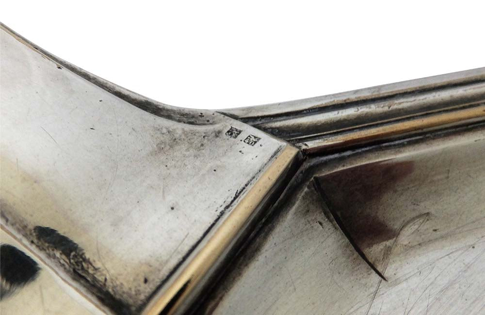 ART DECO SILVER PLATE COCKTAIL TRAY