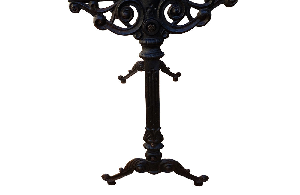 Art Nouveau Bistro Table -Garden Furniture- Garden Table - Antique Garden Furniture - Spanish Bistro Table - AD & PS Antiques