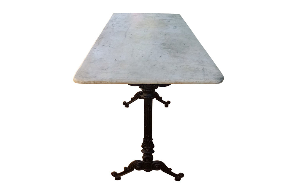 Art Nouveau Bistro Table -Garden Furniture- Garden Table - Antique Garden Furniture - Spanish Bistro Table - AD & PS Antiques