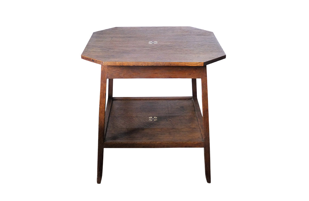 Arts & Crafts Oak Side Table - Decorative Antiques - Aesthetic Movement Furniture - Antique Side Table - Antique Table - Scottish Antique Furniture - Antique Tables - Antique Furniture - AD & PS Antiques