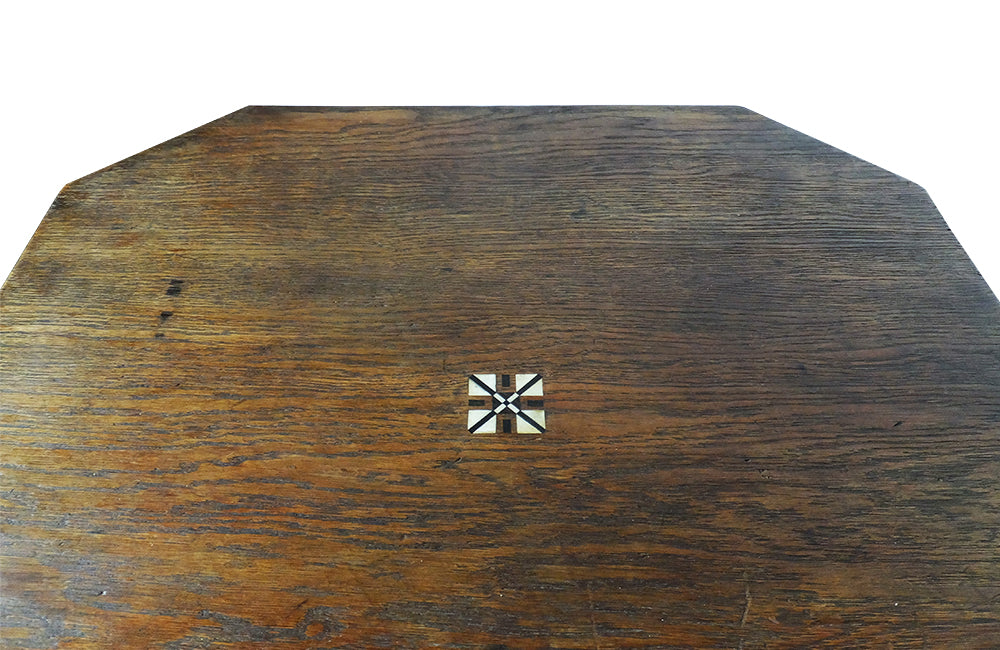 Arts & Crafts Oak Side Table - Decorative Antiques - Aesthetic Movement Furniture - Antique Side Table - Antique Table - Scottish Antique Furniture - Antique Tables - Antique Furniture - AD & PS Antiques