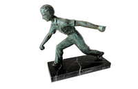 French Boules Player Sculpture - French Decorative Antiques - Sculpture - Petanque Player - Decorative Accessories - Antique Shops Tetbury - adpsantiques - AD & PS Antiques