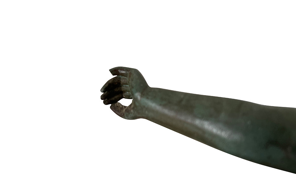 French Boules Player Sculpture - French Decorative Antiques - Sculpture - Petanque Player - Decorative Accessories - Antique Shops Tetbury - adpsantiques - AD & PS Antiques
