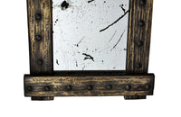 Brutalist Style Mirror – Mid Century Mirror - Mid Century Modern - Brass Mirror - Decorative Mirror - French Antiques - AD & PS Antiques