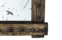 Brutalist Style Mirror – Mid Century Mirror - Mid Century Modern - Brass Mirror - Decorative Mirror - French Antiques - AD & PS Antiques