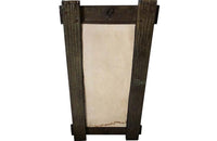 Brutalist Style Mirror – Mid Century Mirror - Mid Century Modern - Brass Mirror - Decorative Mirror - French Antiques - AD & PS Antiques