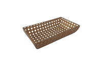 Dior Style Cane & Lucite Cocktail Set-Decorative Accessories-Vintage Accessories-Mid Century Modern-Lucite Bottle Holder-AD & PS Antiques