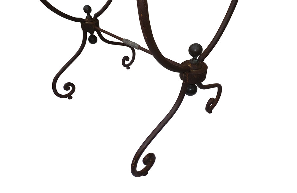 19th Century Patisserie Table- French Bistro Table-Butchers Table-French Garden Table-Antique Table-French Antiques-Garden Antiques-Console Tables-Side Tables-AD & PS Antiques