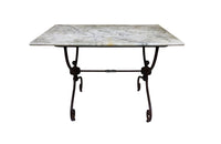 19th Century Patisserie Table- French Bistro Table-Butchers Table-French Garden Table-Antique Table-French Antiques-Garden Antiques-Console Tables-Side Tables-AD & PS Antiques