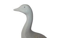 Large Swedish White Ceramic Goose-Ceramics-Swedish Decorative Accessories-Decorative Objects-Vintage Accessories-Animalia-AD & PS Antiques