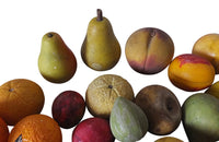 Collection of marble fruit-trompe l'oiel-decorative antiques-italian marble fruit-Italian Antiques-AD & PS Antiques