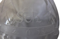 Grand Steeple Chase de Paris Crystal Wine Glass-Crystal Glass-Equestrian Antiques-French Vintage Glassware-Antique Glassware-Horse Rider-Decorative Accessories-Equestrian Gifts-AD & PS Antiques