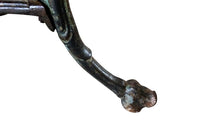 French Iron Gueridon Garden Table-Marble Top Cast Iron Garden Table-Griffin Base-French Garden Antiques-Garden Antiques-Garden Table-Centre Table-Gueridon Table-Tables-AD & PS Antiques