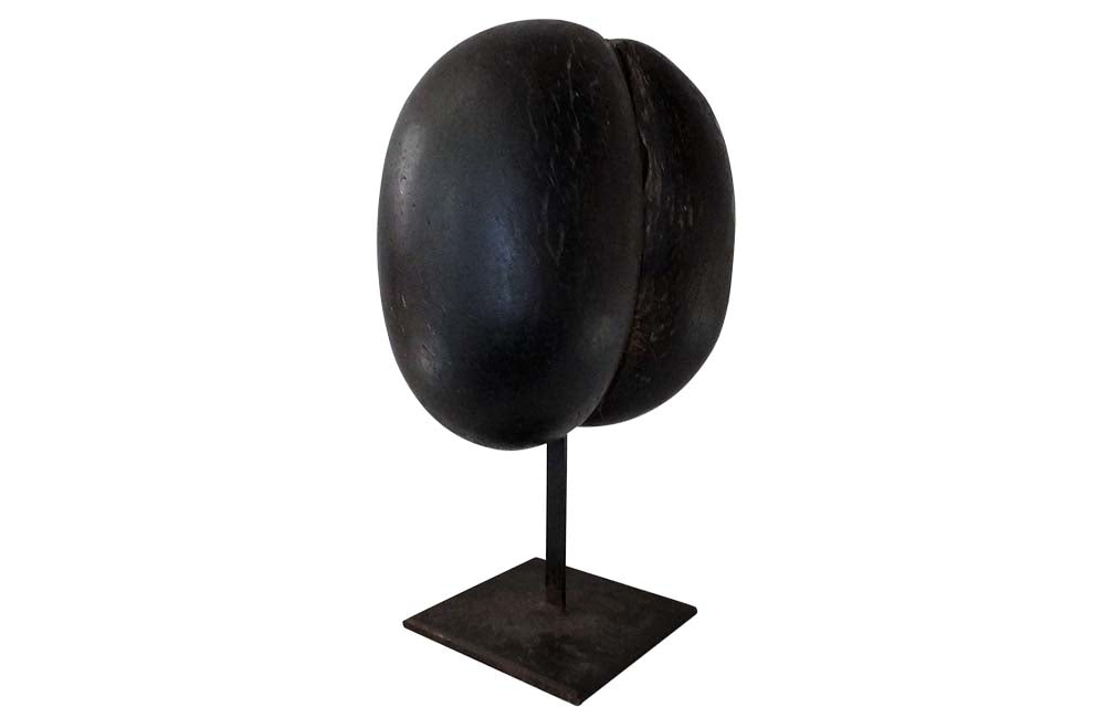 Coco de Mer-Mounted Coco de Mer Sculpture-Curiosities--AD & PS ANTIQUES