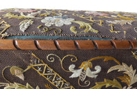 Crewel Work Coffer - Crewel Work Trunk – Trunks - Antique Trunk - French Antiques - Storage Antiques - AD & PS Antiques