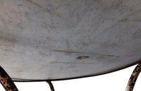 French Distillerie Garden Table - Distillerie Ciron Guitard – Antique Garden Table - Gueridon Table - - French Antiques Table - Garden Antiques - French Garden Table - Antique Garden Table - Advertising Table - Antique Table - AD & PS Antiques