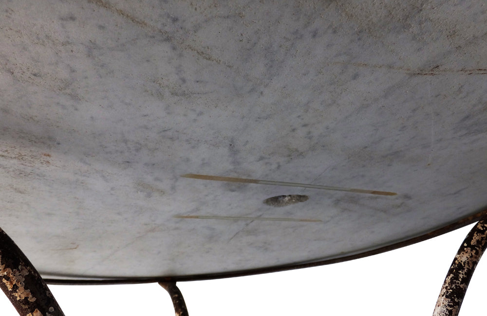 French Distillerie Garden Table - Distillerie Ciron Guitard – Antique Garden Table - Gueridon Table - - French Antiques Table - Garden Antiques - French Garden Table - Antique Garden Table - Advertising Table - Antique Table - AD & PS Antiques