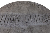 French Distillerie Garden Table - Distillerie Ciron Guitard – Antique Garden Table - Gueridon Table - - French Antiques Table - Garden Antiques - French Garden Table - Antique Garden Table - Advertising Table - Antique Table - AD & PS Antiques