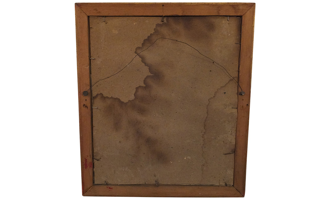 SIGNED OIL PAINTING OF A PAIR OF FRENCH PUG DOGS