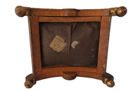 French Antique Embroidered Giltwood Footstool-Antique Footstool-Stools-French Antiques-Antique Textiles-Antique Embroidery-AD & PS Antiques