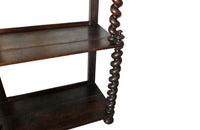 Barley Twist Waterfall Shelves - Antique Shelves - Oak Shelves - French Antique Furniture - Decorative Antique Furniture - AD & PS Antiques