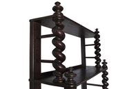 Barley Twist Waterfall Shelves - Antique Shelves - Oak Shelves - French Antique Furniture - Decorative Antique Furniture - AD & PS Antiques