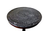 Charles X Gueridon Mahogany centre table - Early 19th Century Marble Top Table - French Antique Furniture – Mahogany Antique Table – French Antique Furniture - AD & PS Antiques