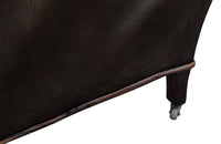 English 19th Century Buttoned Daybed - Antique Daybed - English Antique Daybed – Daybed - Leather Daybed - AD & PS Antiques