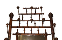 French Faux Bamboo Hallstand - Antique Hall Stand - Portmanteau - Decorative Antiques - Coat Rack - Umbrella & Stick Stand - Antique Shops Tetbury - AD & PS Antiques