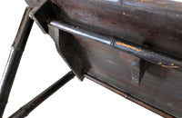 Antique French Folding Faux Bamboo Table-Occassional Tbales-Antique Tables-Side Table-Folding Table-End Table-French Antiques-AD & PS Antiques