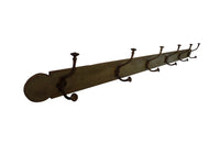 Long Set Of French Coat Hooks - French Antiques- Coat Hooks - Decorative Accessories- AD & PS Antiques