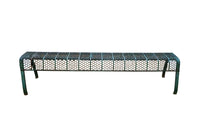 Large French Iron Garden Bench -Garden Antiques - French Antiques - AD & PS Antiques