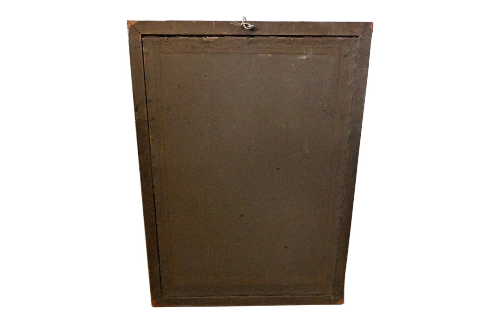 SIGNED GOUACHE FRENCH RIVIERA BEACH SCENE