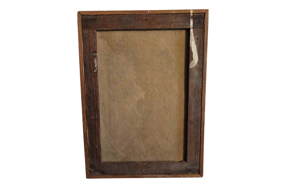 SMALL PAINTING OF A FEMALE FIGURE