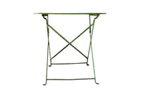 French Green Folding Iron Table - French Garden Antiques - Garden Antiques - Antique Folding Garden Table - Antique Garden Table - Antique Side Table - AD & PS Antiques